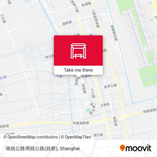南祝公路周祝公路(祝桥) map