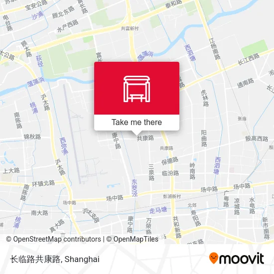 长临路共康路 map