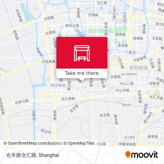 仓丰路仓汇路 map