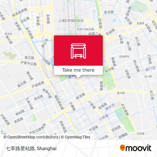 七莘路星站路 map
