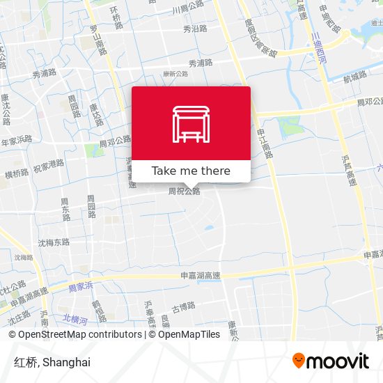 红桥 map