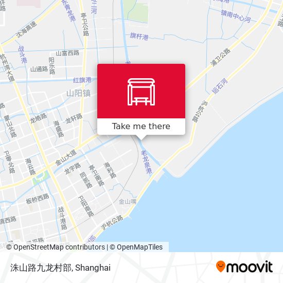 洙山路九龙村部 map