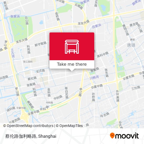 蔡伦路伽利略路 map