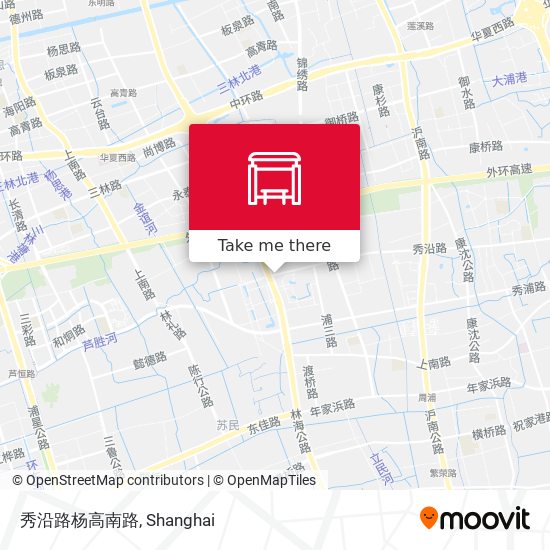 秀沿路杨高南路 map