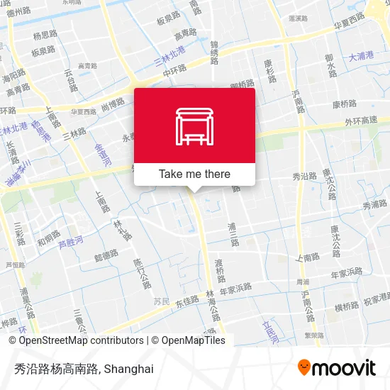 秀沿路杨高南路 map