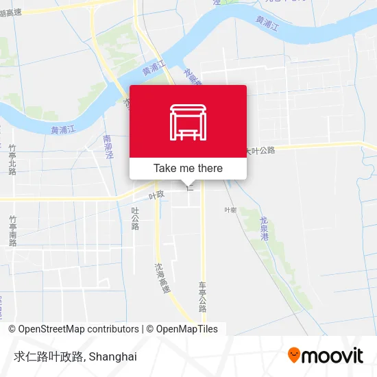 求仁路叶政路 map
