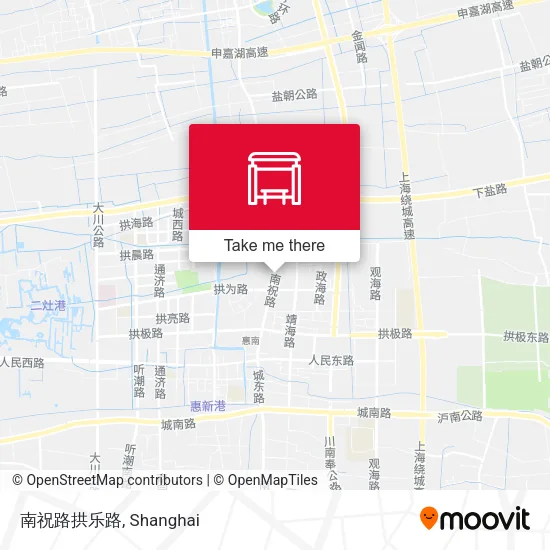 南祝路拱乐路 map