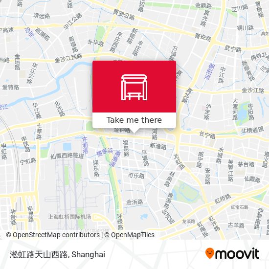 淞虹路天山西路 map