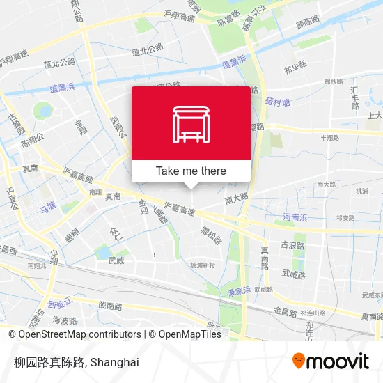 柳园路真陈路 map