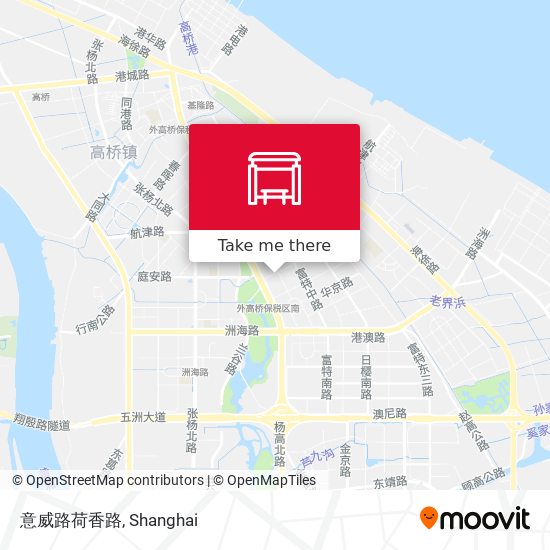 意威路荷香路 map