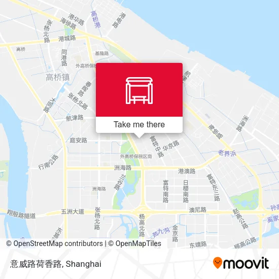 意威路荷香路 map