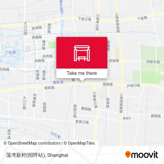 荡湾新村(招呼站) map