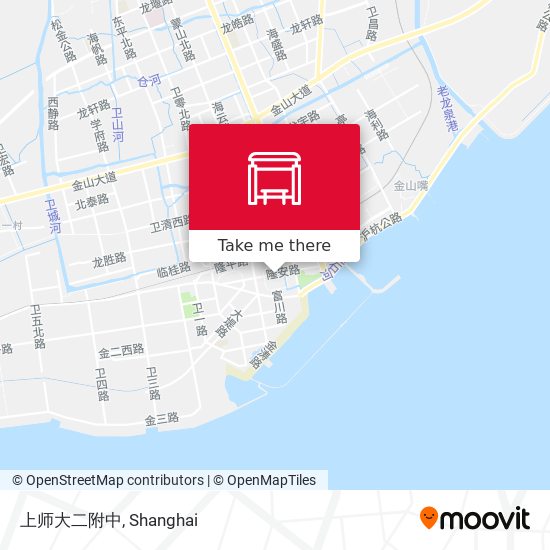 上师大二附中 map