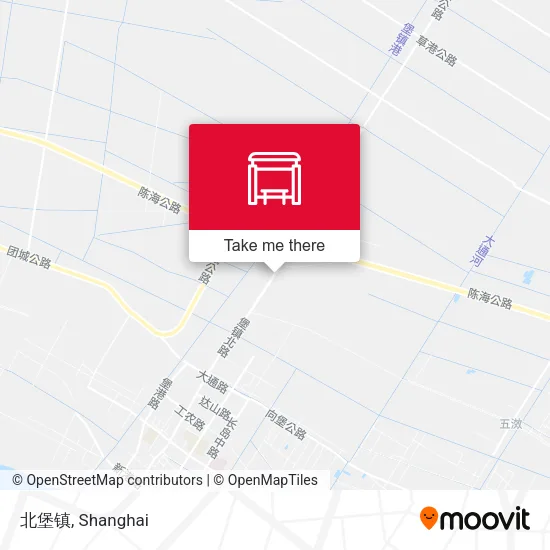 北堡镇 map