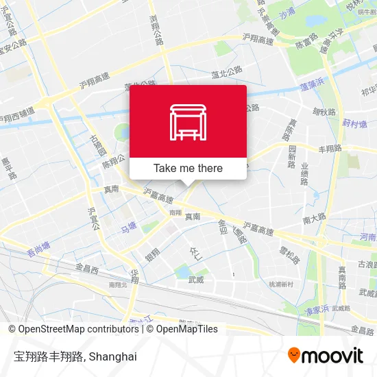 宝翔路丰翔路 map