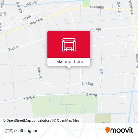 洪同路 map