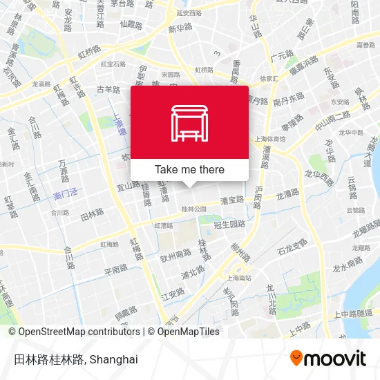 田林路桂林路 map