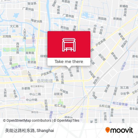 美能达路松东路 map