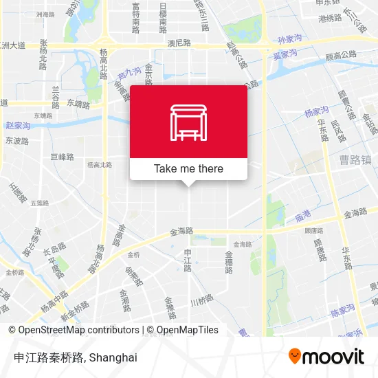 申江路秦桥路 map