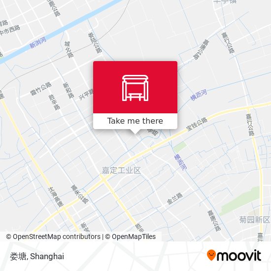 娄塘 map
