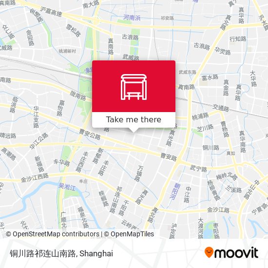 铜川路祁连山南路 map