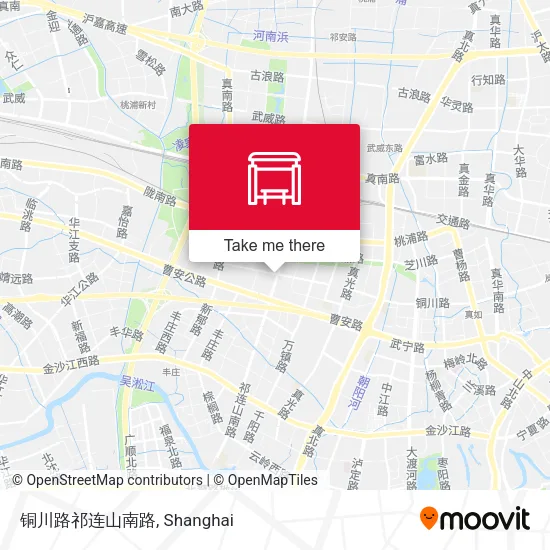 铜川路祁连山南路 map