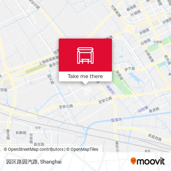 园区路园汽路 map