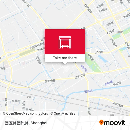 园区路园汽路 map