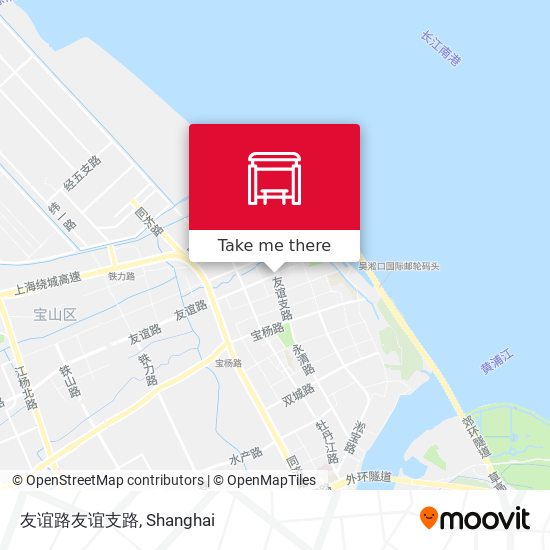 友谊路友谊支路 map