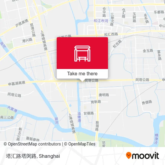 塔汇路塔闵路 map