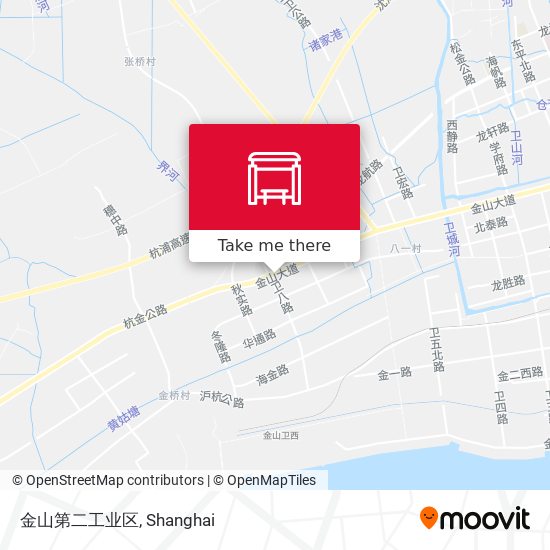 金山第二工业区 map