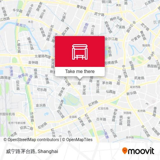 威宁路茅台路 map