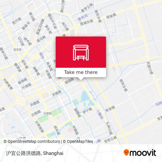 沪宜公路洪德路 map