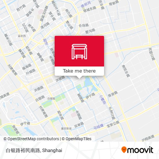 白银路裕民南路 map