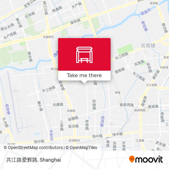 共江路爱辉路 map