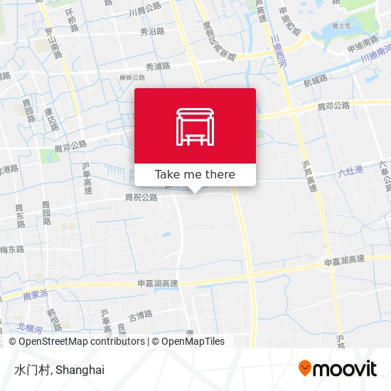 水门村 map