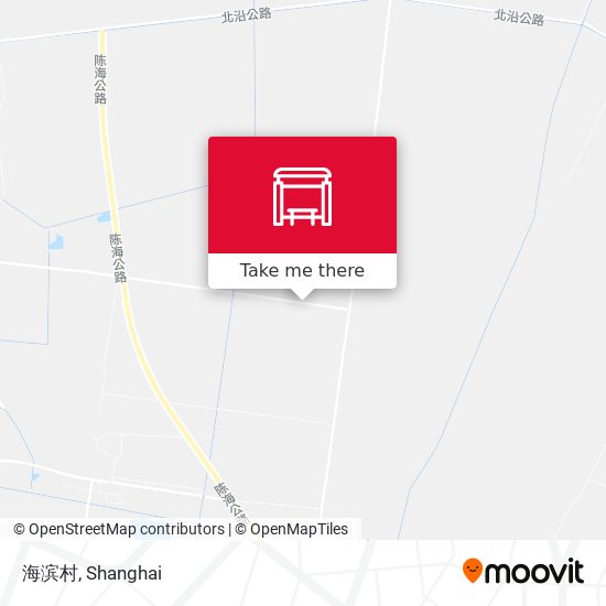 海滨村 map