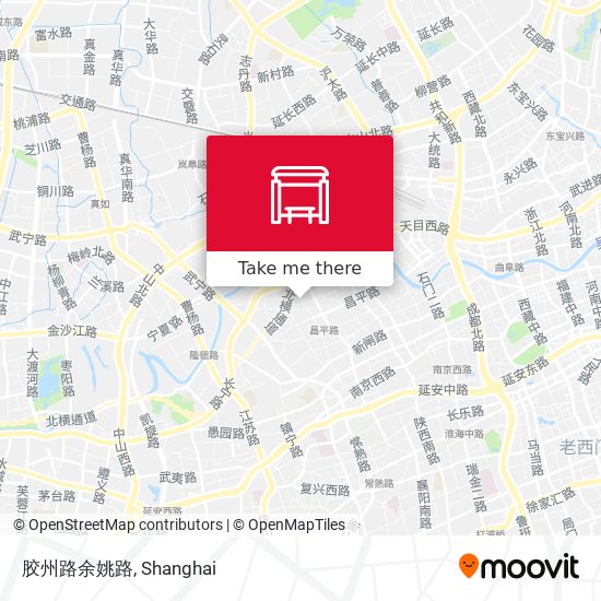 胶州路余姚路 map