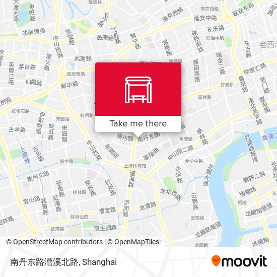 南丹东路漕溪北路 map