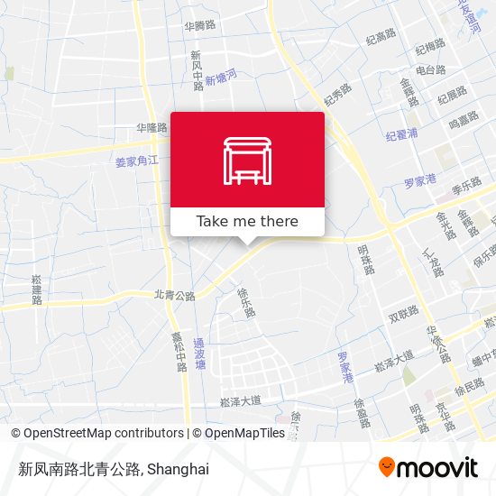 新凤南路北青公路 map
