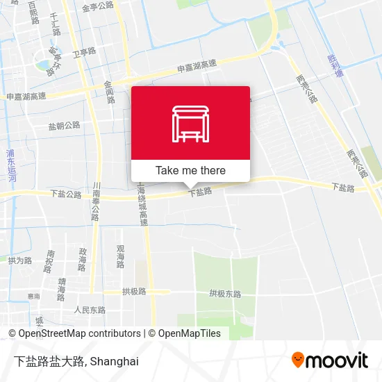 下盐路盐大路 map