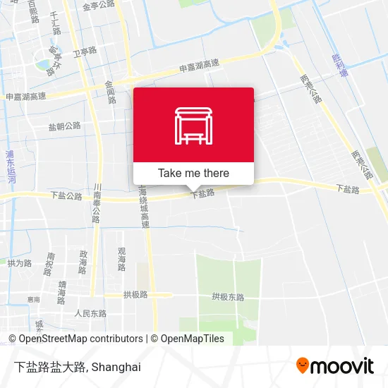 下盐路盐大路 map