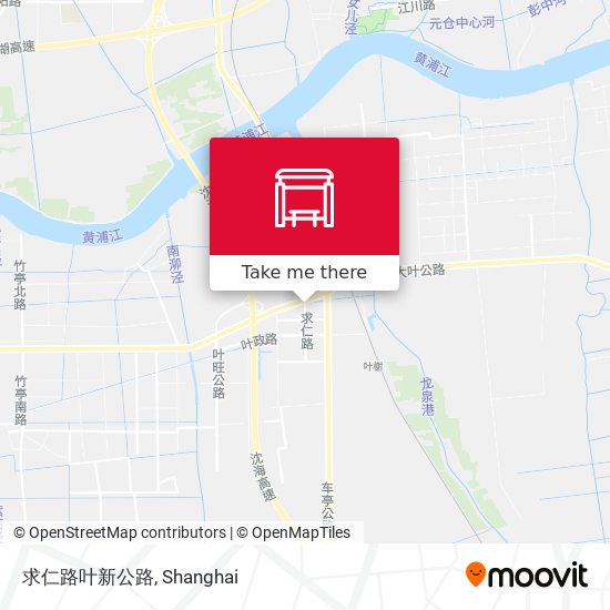 求仁路叶新公路 map