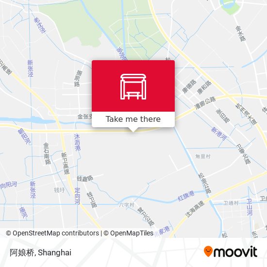 阿娘桥 map