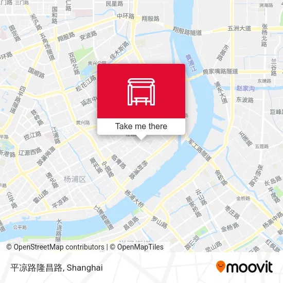 平凉路隆昌路 map