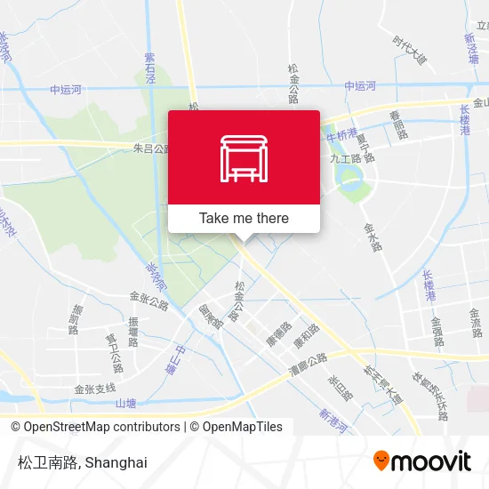 松卫南路 map