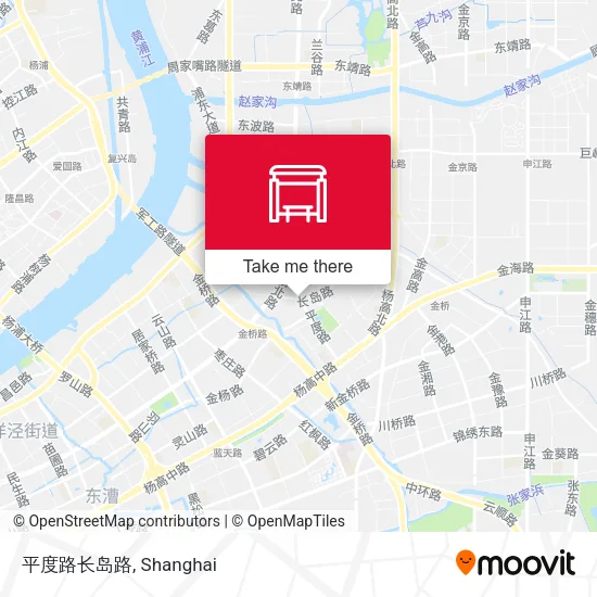平度路长岛路 map