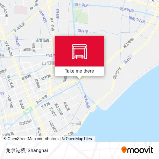 龙泉港桥 map