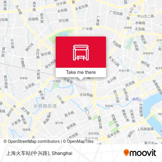 上海火车站(中兴路) map