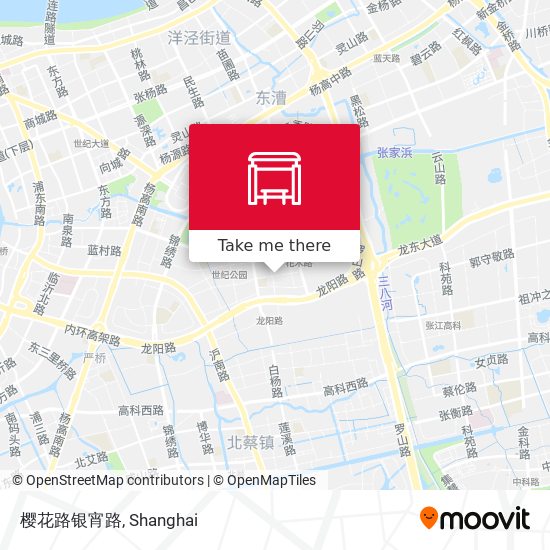 樱花路银宵路 map